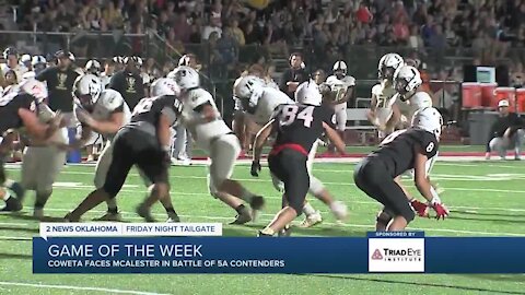 Friday Night Tailgate: Keys to undefeated matchup between Coweta, McAlester