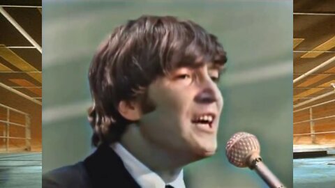 Beatles - Anytime At All - (AI Video Stereo Color Remaster - 1964) - Bubblerock - HD