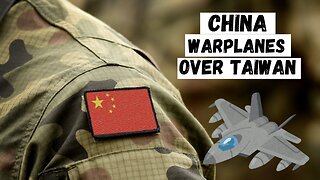 China's Military Might: Warplanes Over Taiwan