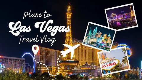 Las Vegas Travel Vlog: Plane To Las Vegas