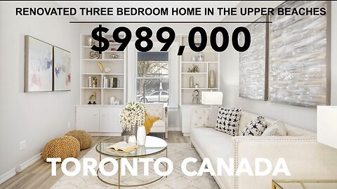 Renovated 3 Bedroom Home in the Coveted Upper Beaches. Best reviewed real estate agents in Toronto