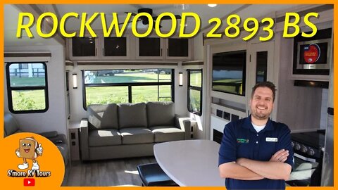 So Nice I Wanna Live In It!* Budget Friendly* RV Tour 2022 Rockwood 2893 BS Fifth Wheel With Ryan