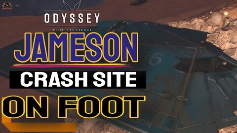 Elite Dangerous Odyssey Cmdr Jameson Crash ON Foot site Comparison
