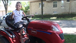 6-year-old trading a paper clip for a house