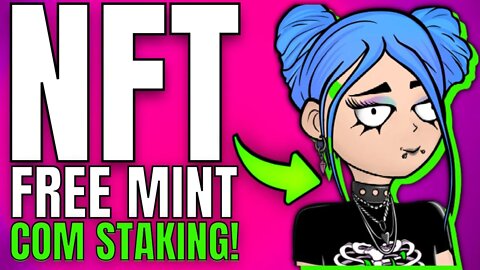 🚨URGENTE - NFT FREE MINT COM RENDA PASSIVA E DROP DE TOKEN NA REDE SOLANA + NFT DE JOGADOR FAMOSO!