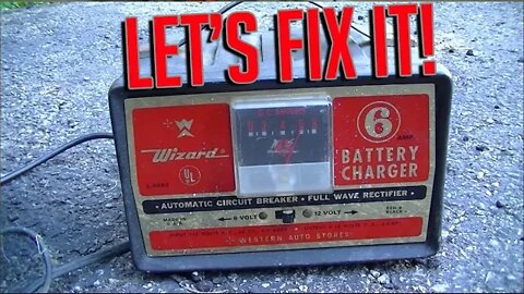 Don't throw your old battery charger away...FIX IT and make it SAFER!