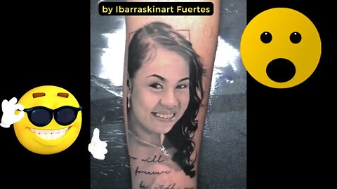 Incredible tattoo by Ibarraskinart Fuertes #shorts #tattoos #inked #youtubeshorts