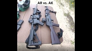 PSA AK-47 vs. PSA AR-15 - Fun at the Range