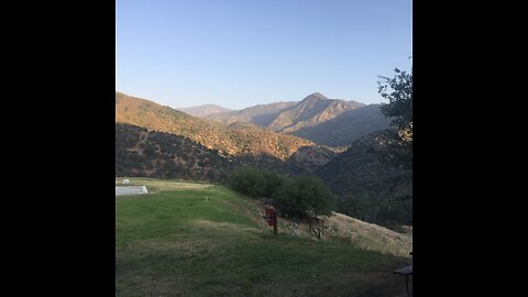 Landing at Sequoia National Park Helibase