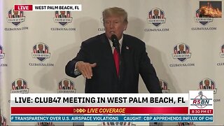 President Trump Speaks at Club47 Palm Beach, FL Feb 20, 2023