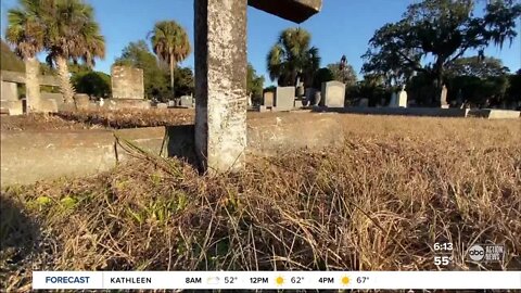 Neighbors fight land-use change for private property some believe is African-American burial site