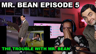 American's Hilarious Reaction to Mr. Bean Episode 5 | The Trouble With Mr. Bean | Rado Reactions