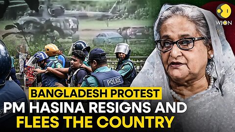 OUSTED: Bangladesh prime minister Sheikh Hasina resigns and flees country