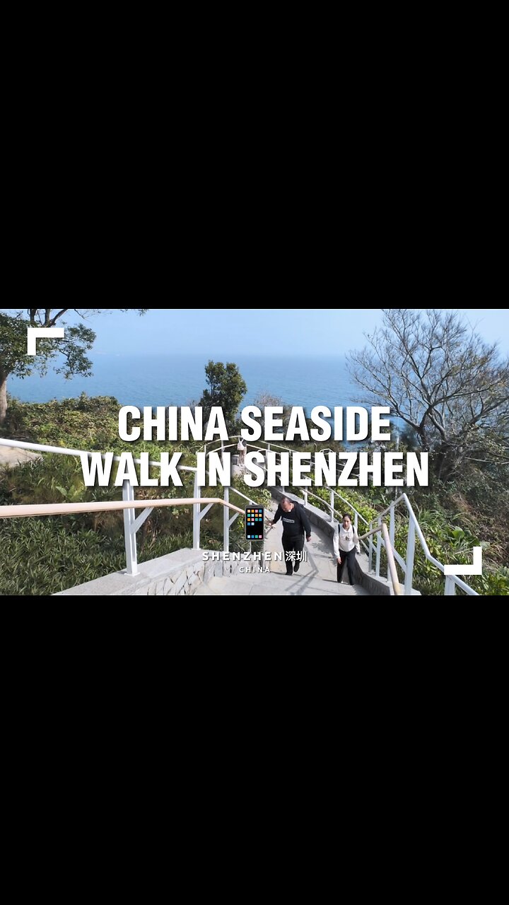 Beautiful Seaside Walk in Southern China's Shenzhen 🇨🇳