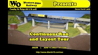 Continuous Run and Layout Tour