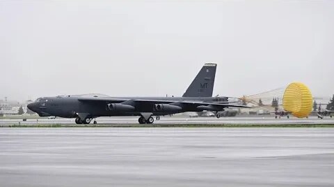 Minot AFB's Two B 52H Stratofortresses Soar in ACE Drill