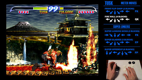 KILLER INSTINCT 2: Tusk Tutorial (Move List)