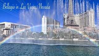 Rainbow at Bellagio in Las Vegas Nevada