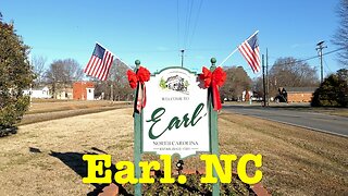 Earl, NC, Town Center Walk & Talk - A Quest To Visit Every Town Center In NC