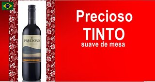 Vinho Precioso Tinto Suave De Mesa