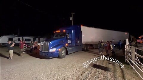 The ‘Take Our Border Back’ convoy arrives in Quemado, Texas