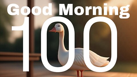 Good Morning (12/2/23) - 100th Good Morning Video