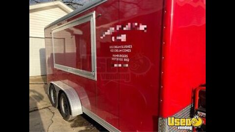 Used 2020 Wells Cargo 8' x 14' Ice Cream / Concession Trailer for Sale in Tennessee!