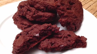 How to make double chocolate brownie cookies