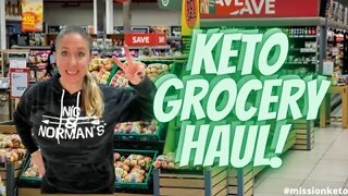 KETO GROCERY HAUL | COUNTING TOTAL CARBS | BACK TO BASICS KETO | DAIRY FREE CHALLENGE |