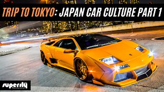 Japan Car Culture Travel Vlog (Part 1)