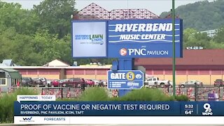 Concert venues requiring COVID vax or negative test