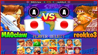 Super Street Fighter II X (MAOclaw Vs. reokko3) [Japan Vs. Japan]