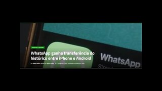 WhatsApp ganha transferência do histórico entre iPhone e Android