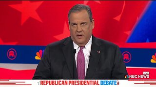 Chris Christie Doesn't Think Trump Should Lead GOP