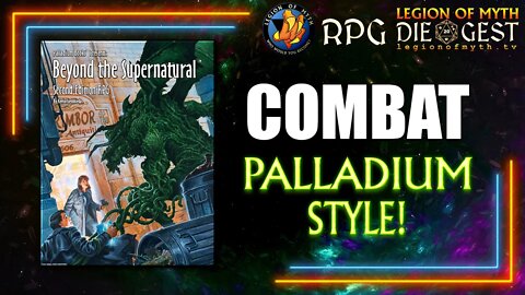 [99-1.2] - Palladium Books BEYOND THE SUPERNATURAL - Combat