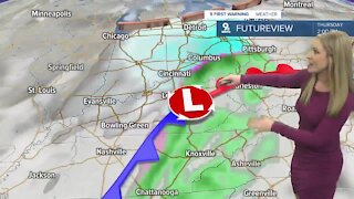 Thursday brings a chance of snow