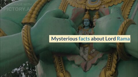 Mysterious Facts Of Lord Rama😲😲