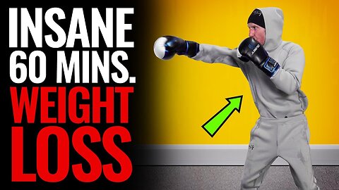 How Much Weight I Lost in 60 mins (Sauna Suit Boxing Training)