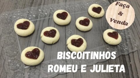 Biscoitinhos Romeu e Julieta - Uma delícia que desmancha na Boca, os biscoitinhos mais fofos