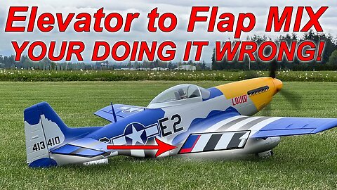 Elevator to Flap Mix, THE RIGHT WAY! FLIGHT MODES! Your doing it wrong!
