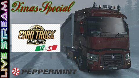 ETS2 XMas Day LIVE Special on Peppermint Linux MyPin