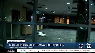 Groundbreaking for Terminal One expansion project