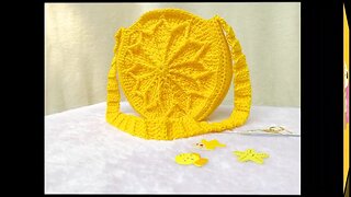 Roundabout Chic: The Swift & Stylish Crochet Circle Bag