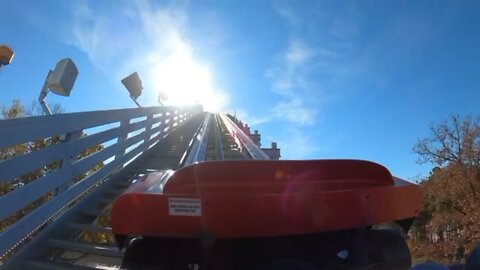 Twisted Cyclone (Red Train) POV