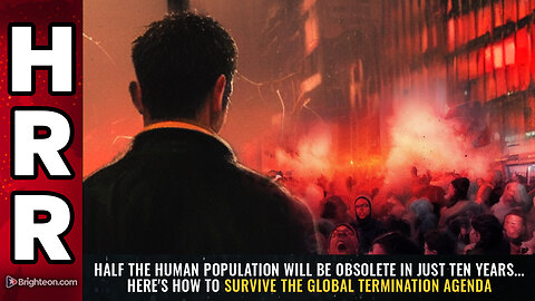 HALF the human population will be OBSOLETE in just ten years...
