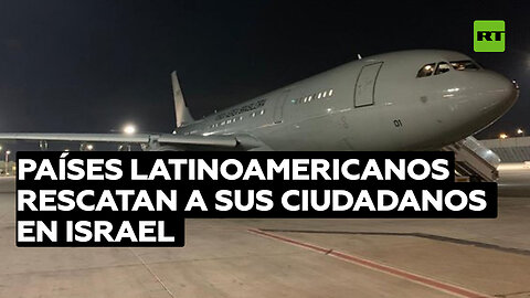 Países latinoamericanos envían aviones a Israel para repatriar a sus ciudadanos