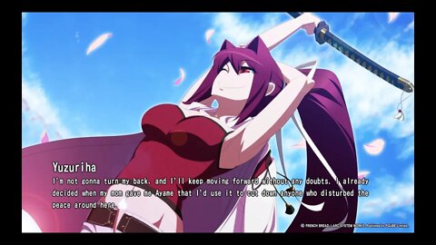 UNDER NIGHT IN-BIRTH Exe:Late[st] (PS4) - Arcade Mode (Difficulty Level: 2) - Yuzuriha (ユズリハ)