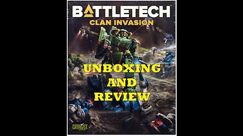 Battletech Clan Invasion Unboxing and Review