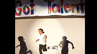 Six-year-old wins talent show with amazing dance performance