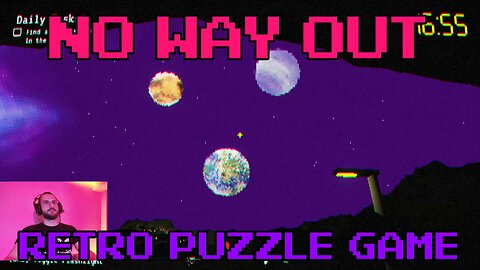 No Way Out Gameplay | Retro Puzzle Game | 4 Endings